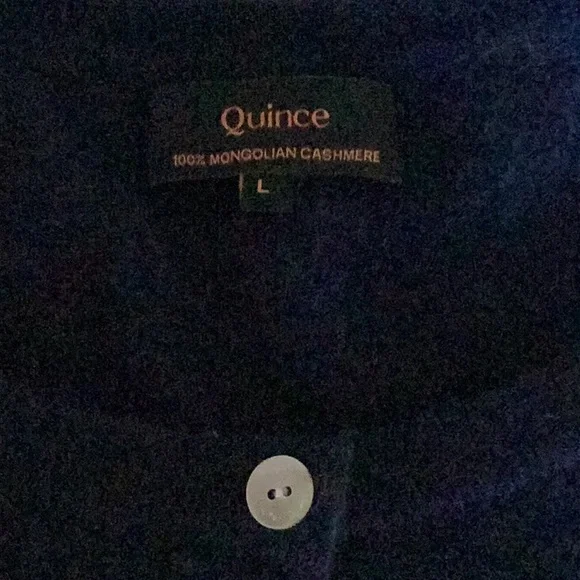 Quince Cashmere Cardigan Sweater - Picture 3 of 4